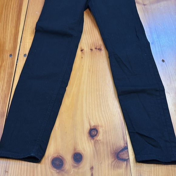 ACNE STUDIOS 26 x 32 Blå Konst Climb Stay Black Skinny Jeans - Picture 3 of 10